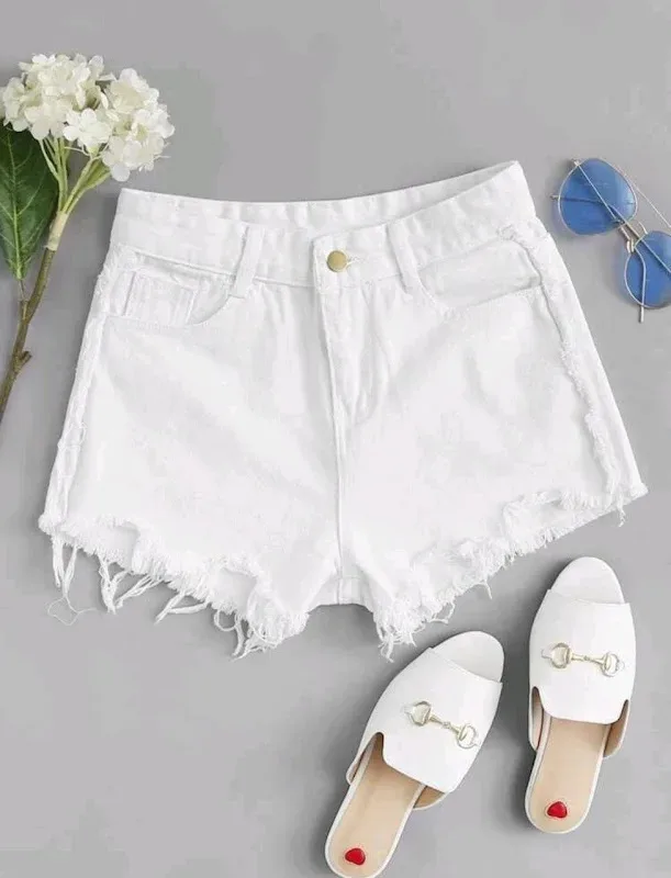 Short para dama color blanco