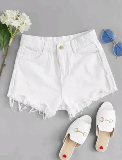 Short para dama color blanco