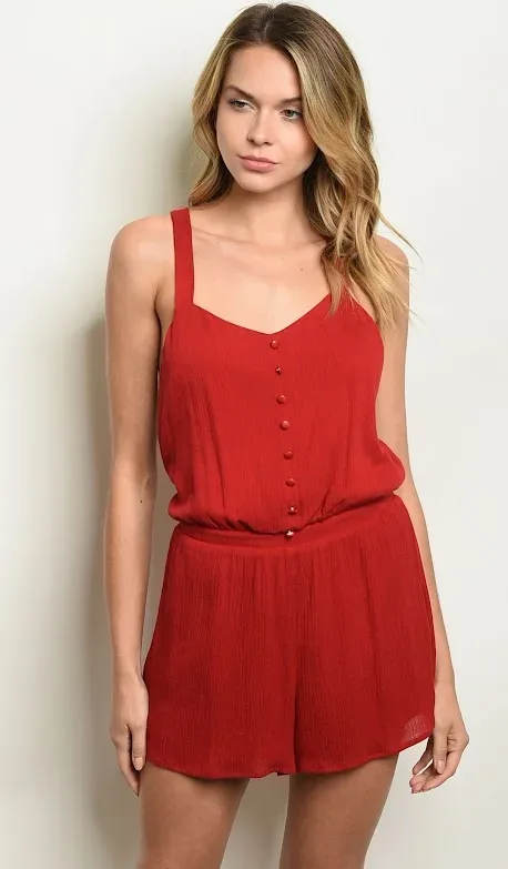 Enterizo Cefian para dama color rojo