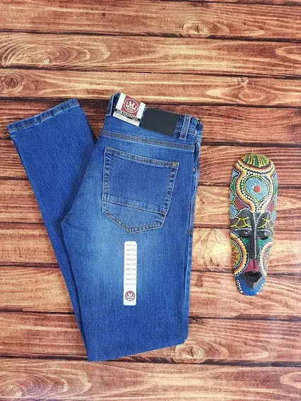 Jeans Micros para caballero color azul mezclilla