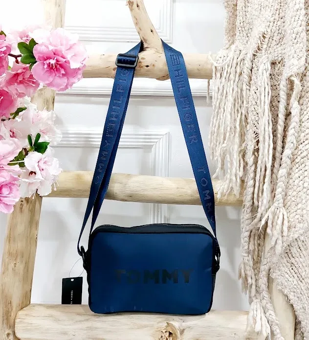 Bolso Tommy Hilfiger para dama color azul