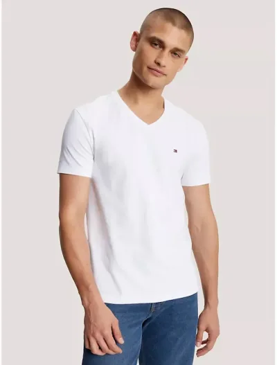 Camiseta Tommy Hilfiger para caballero color blanco