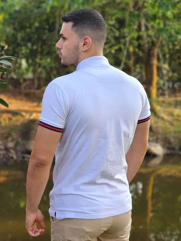 Camiseta Hummer para caballero color blanco