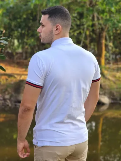 Camiseta Hummer para caballero color blanco