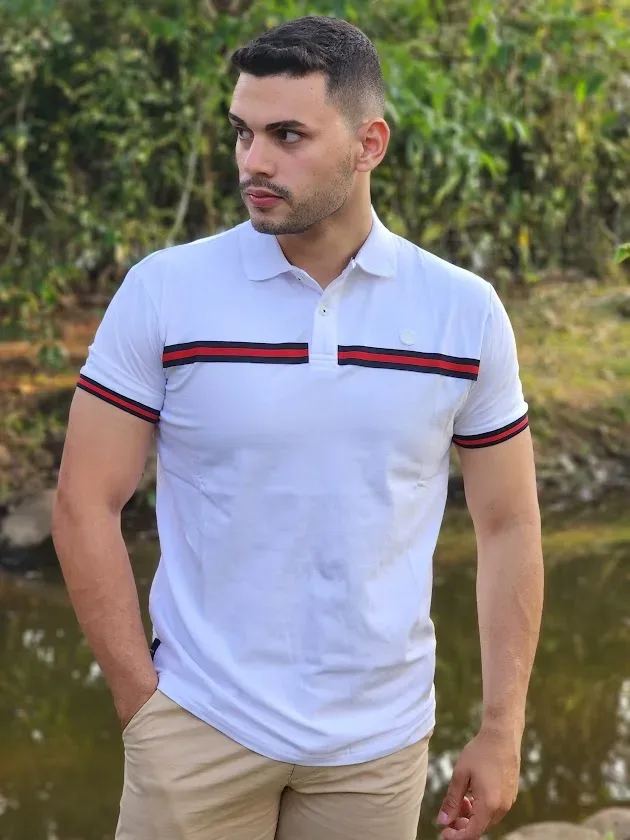 Camiseta Hummer para caballero color blanco