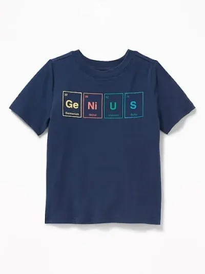 Camiseta para niño Old Navy  color azul