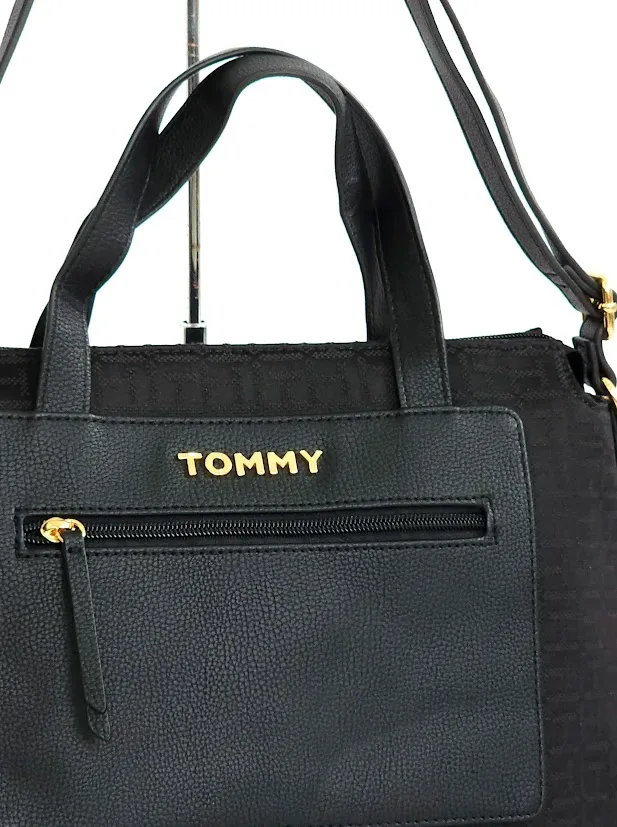 Bolso de hombro Tommy Hilfiger para dama color negro