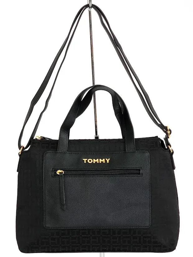 Bolso de hombro Tommy Hilfiger para dama color negro