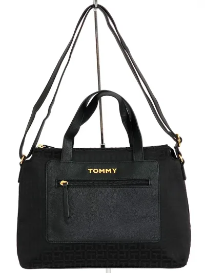 Bolso de hombro Tommy Hilfiger para dama color negro