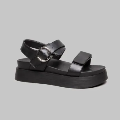 Sandalias Coral para dama color negro KATE