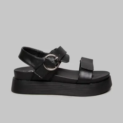 Sandalias Coral para dama color negro KATE