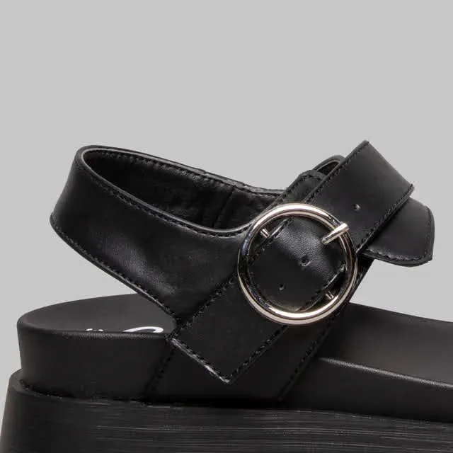 Sandalias Coral para dama color negro KATE