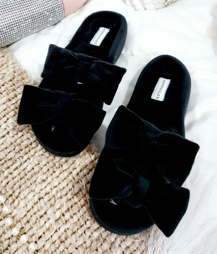 Pantuflas para Dama con Moños