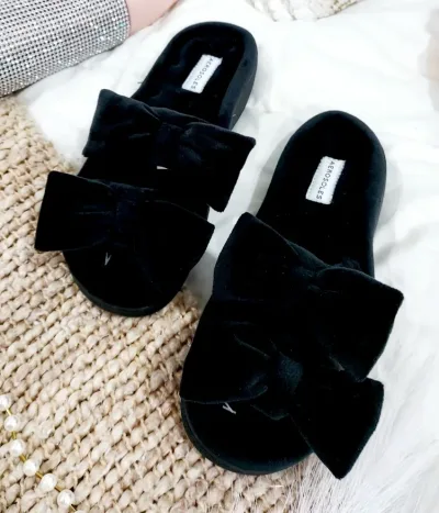 Pantuflas para Dama con Moños