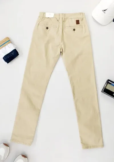 Pantalon Hummer para caballero color beige HBS01401K