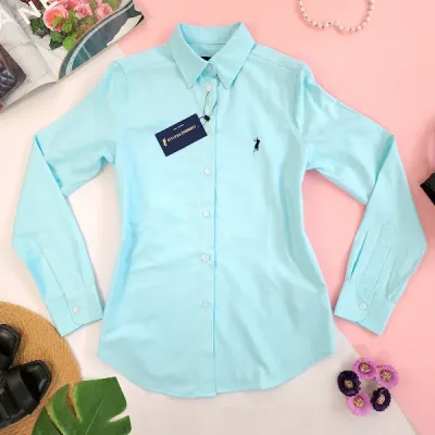 Camisa manga larga Cambridge Polo Club para dama