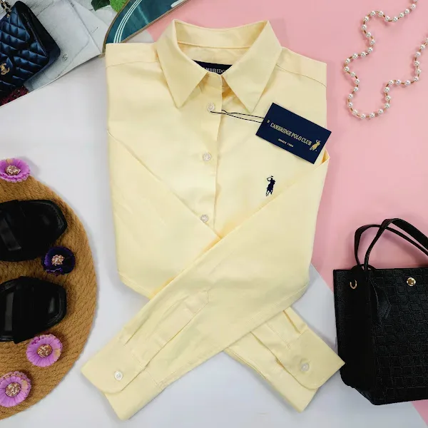 Camisa manga larga Cambridge Polo Club para dama