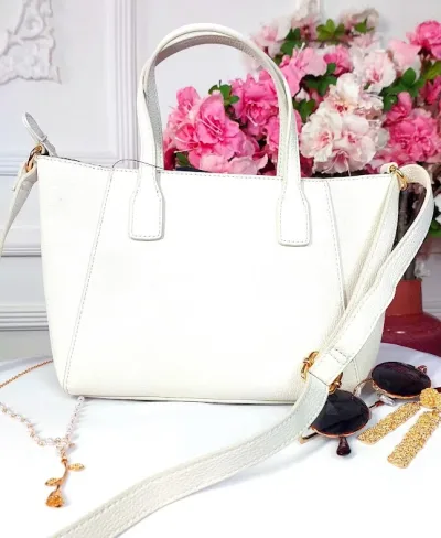 Bolso de hombro Tommy Hilfiger para dama color blanco