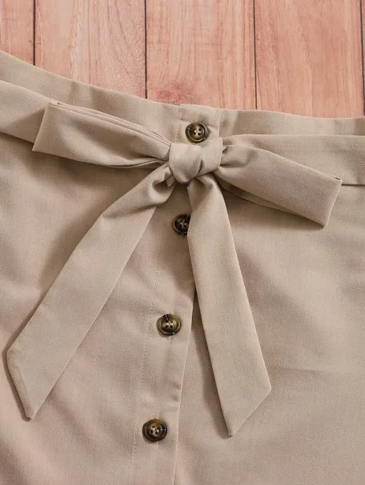 Conjunto para dama color beige y negro