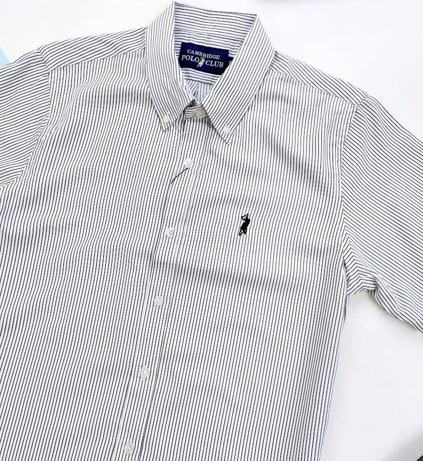 Camisa Cambridge Polo Club  para caballero diseño a rayas