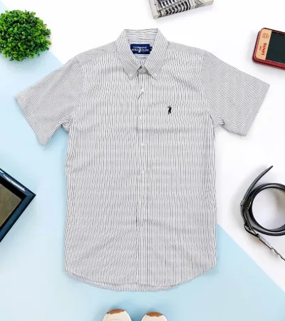 Camisa Cambridge Polo Club  para caballero diseño a rayas