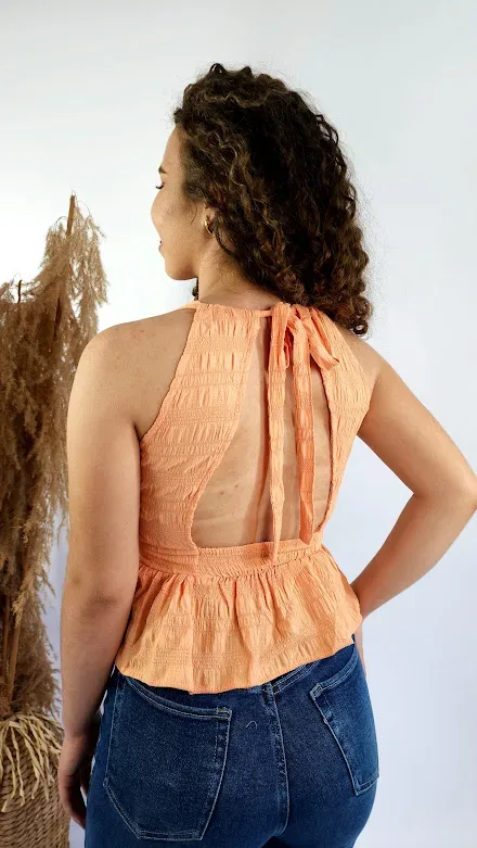 Blusa Milk & Honey para Dama color papaya
