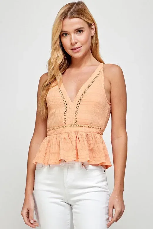 Blusa Milk & Honey para Dama color papaya