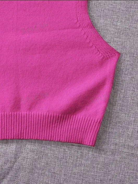 Crop top para dama color fucsia