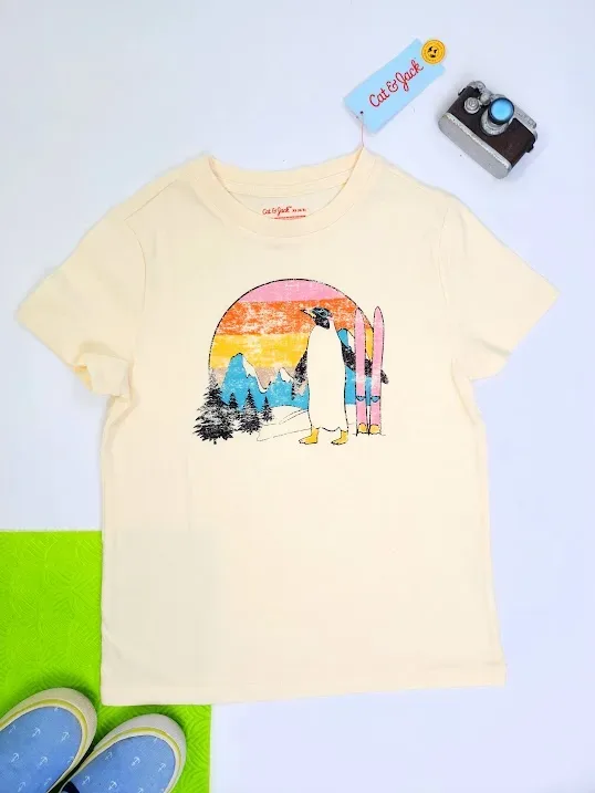 Camiseta Cat and Jack para niño