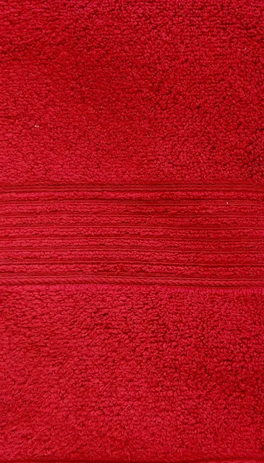 Paño Náutica 100% algodón color rojo