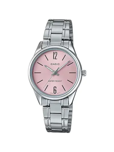 Reloj Casio para dama LTP-V005D-4BUDF COLOR PLATEADO