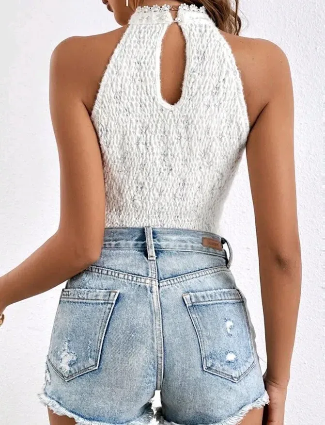 Blusa para dama color blanco