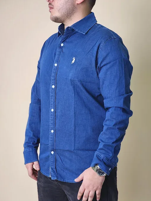 Camisa Cambridge Polo Club para caballero CP-24-063661H COLOR AZUL
