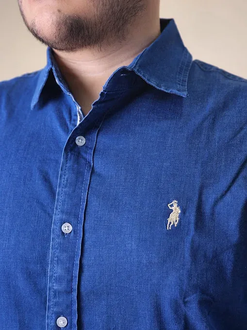 Camisa Cambridge Polo Club para caballero CP-24-063661H COLOR AZUL