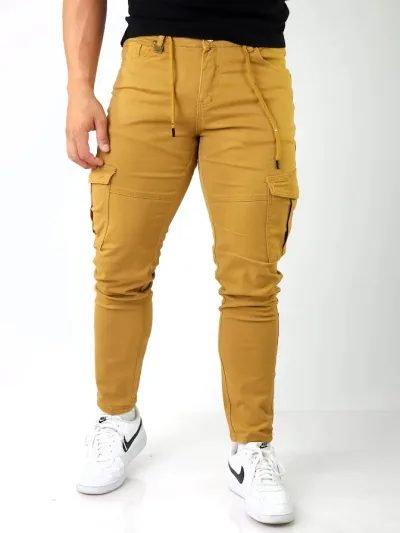 Pantalones cargo Hydrolic para caballero camel