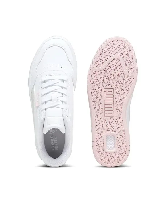 Tennis Puma Court Ultra Lite para dama color blanco
