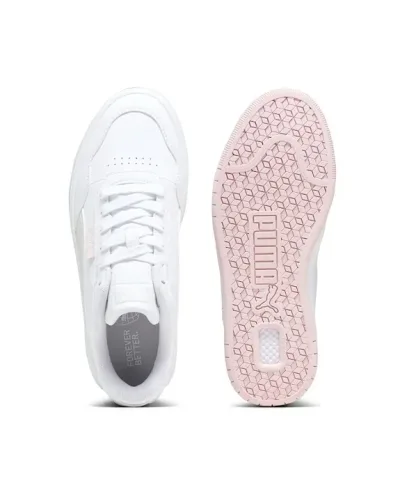 Tennis Puma Court Ultra Lite para dama color blanco