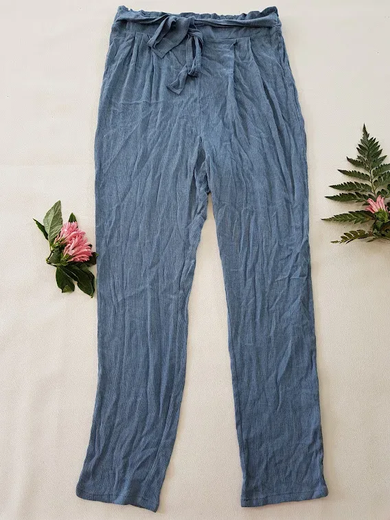 Pantalón Painted Threads para dama color azul claro