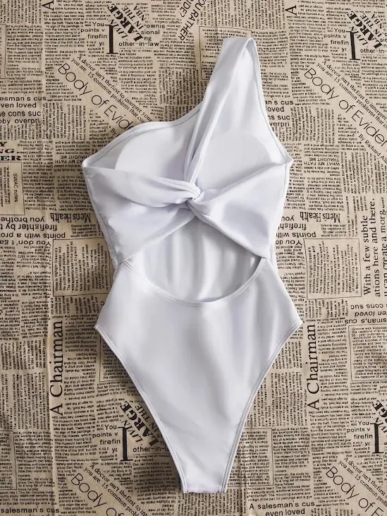 Vestido de baño para dama color blanco