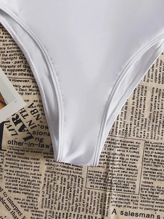 Vestido de baño para dama color blanco