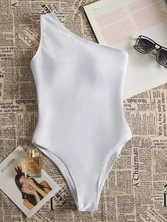 Vestido de baño para dama color blanco