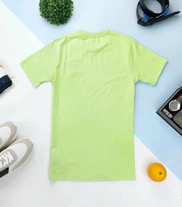 Camiseta Cambrige Polo Club para Caballero color verde lima