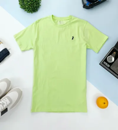 Camiseta Cambrige Polo Club para Caballero color verde lima