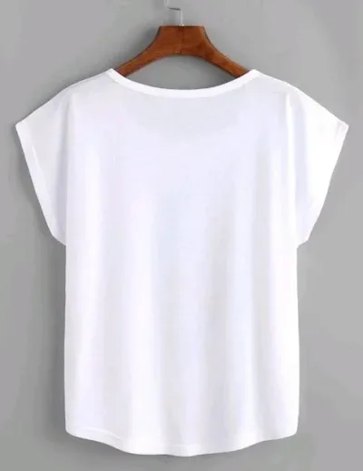 Camiseta para dama diseño de corazón animal print