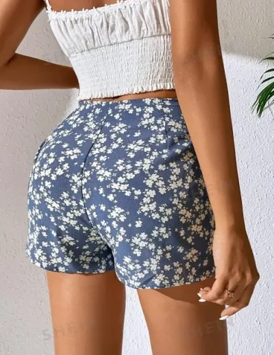 Short enagua para dama color celeste