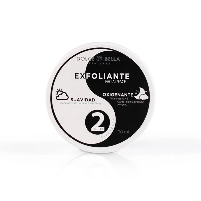 Exfoliante facial  suavidad y oxigenante Dolce Bella para dama