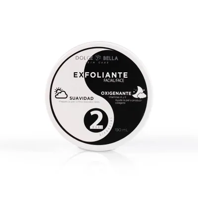 Exfoliante facial  suavidad y oxigenante Dolce Bella para dama