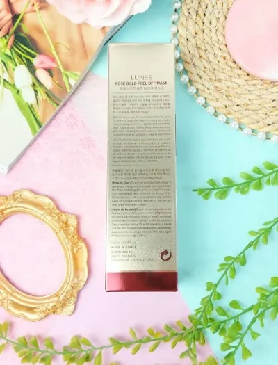 Mascarilla Peel Off Lunes Rose Gold