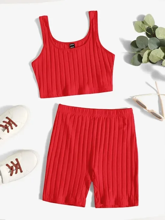 Conjunto para dama color rojo