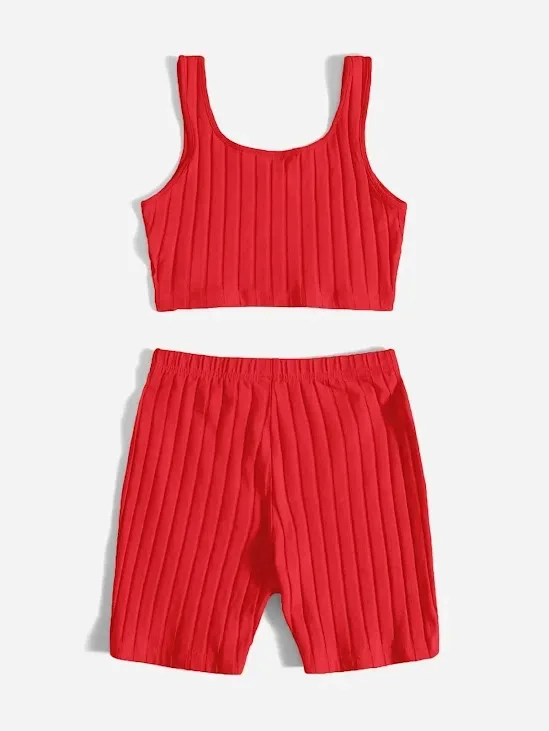 Conjunto para dama color rojo